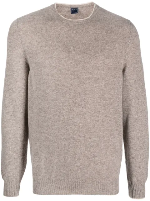Fedeli Argentina crew-neck cashmere jumper