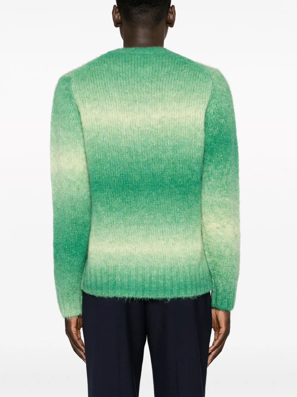 Lacoste Trui met ombré-effect Groen