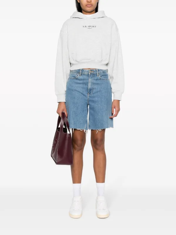 Sporty & Rich プリント パーカー | グレー | FARFETCH JP