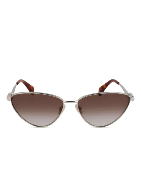 Lanvin lentes de sol con armazón geométrica