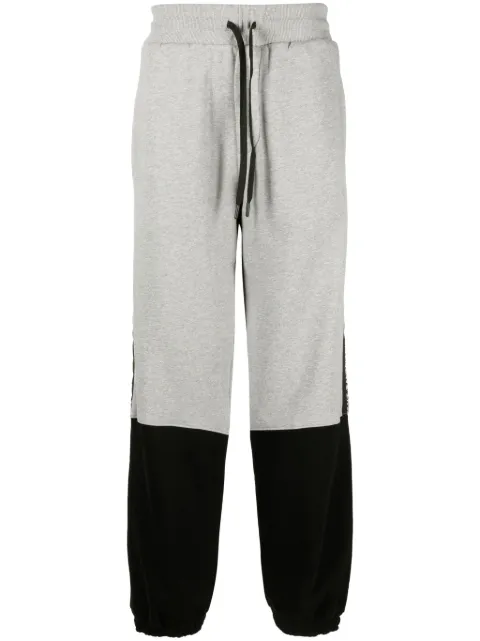 Versace Jeans Couture pantalon de jogging à design bicolore