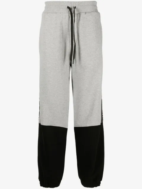 Versace Jeans Couture two-tone drawstring track pants