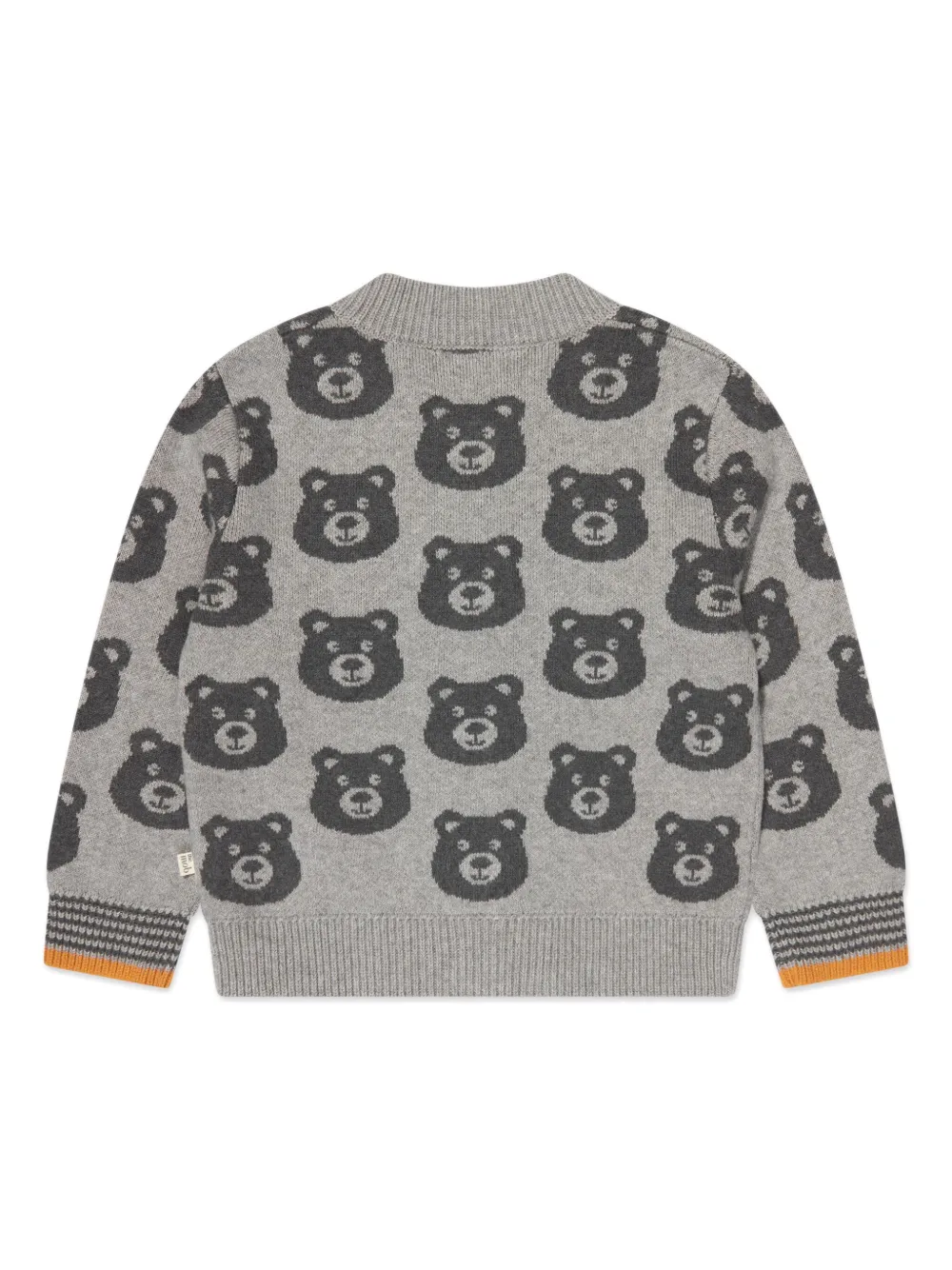 the bonnie mob Twix zip-up cardigan - Grijs