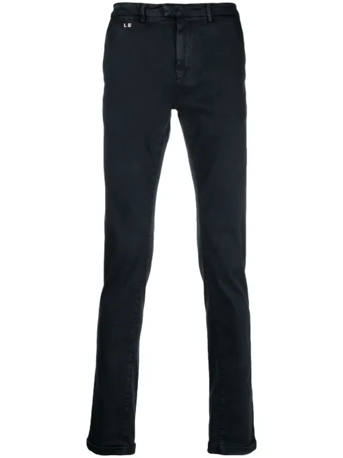 Pantalon slim à taille basse - Sartoria Tramarossa - Modalova