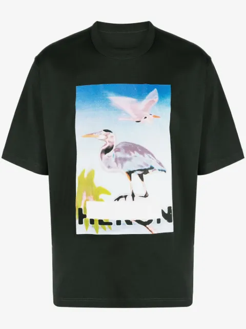 Heron Preston graphic-print cotton T-shirt