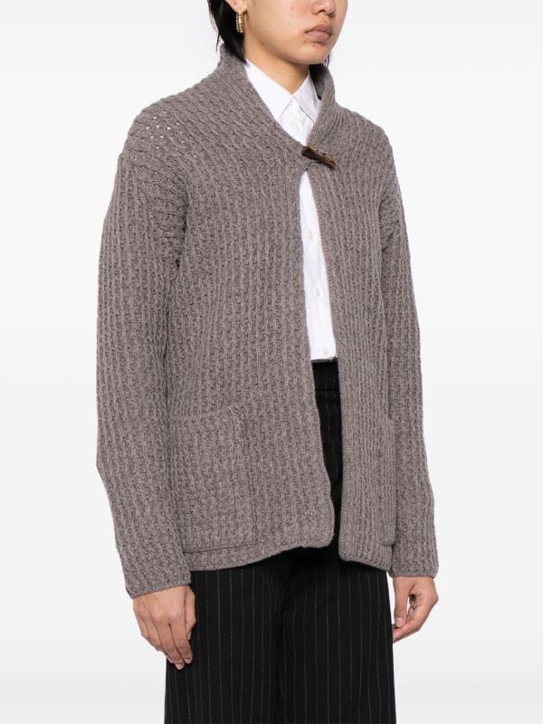 Forme D'expression chunky-knit Virgin Wool Cardigan - Farfetch