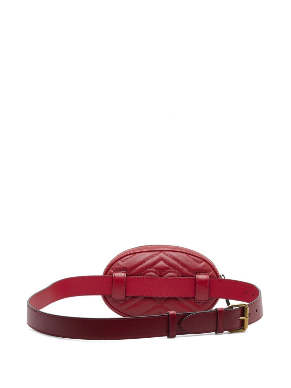 Gucci Pre-Owned GG Marmont Matelassé belt bag - Rood