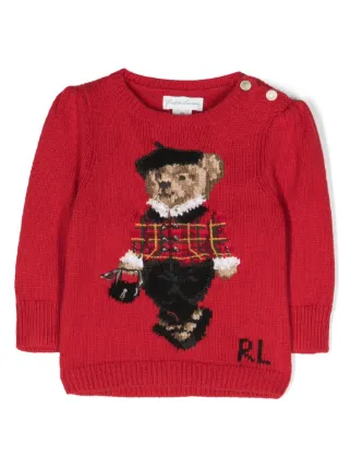 Polo Bear Cotton Jumper