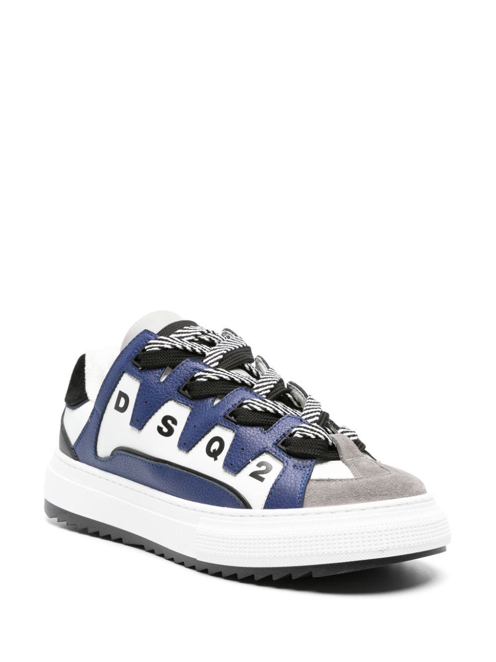 Dsquared2 colour-block panelled sneakers - Wit