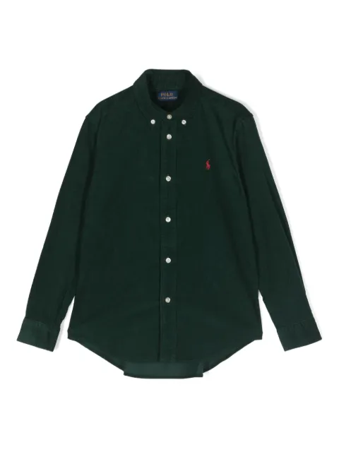 POLO RALPH LAUREN KIDS Polo Pony cotton shirt