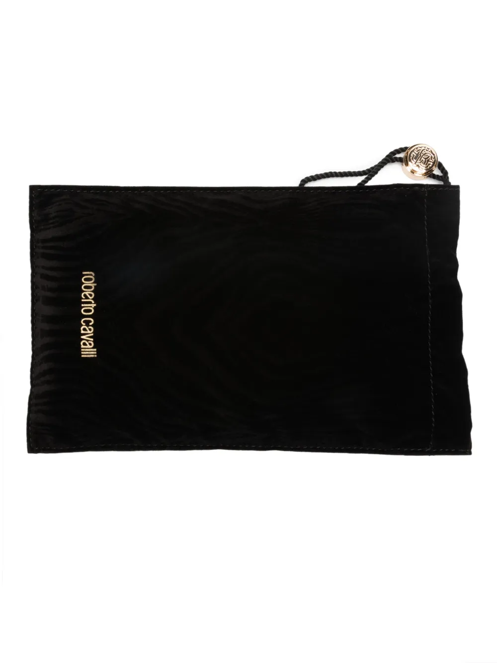 Roberto Cavalli Zonnebril met geometrisch montuur Zwart