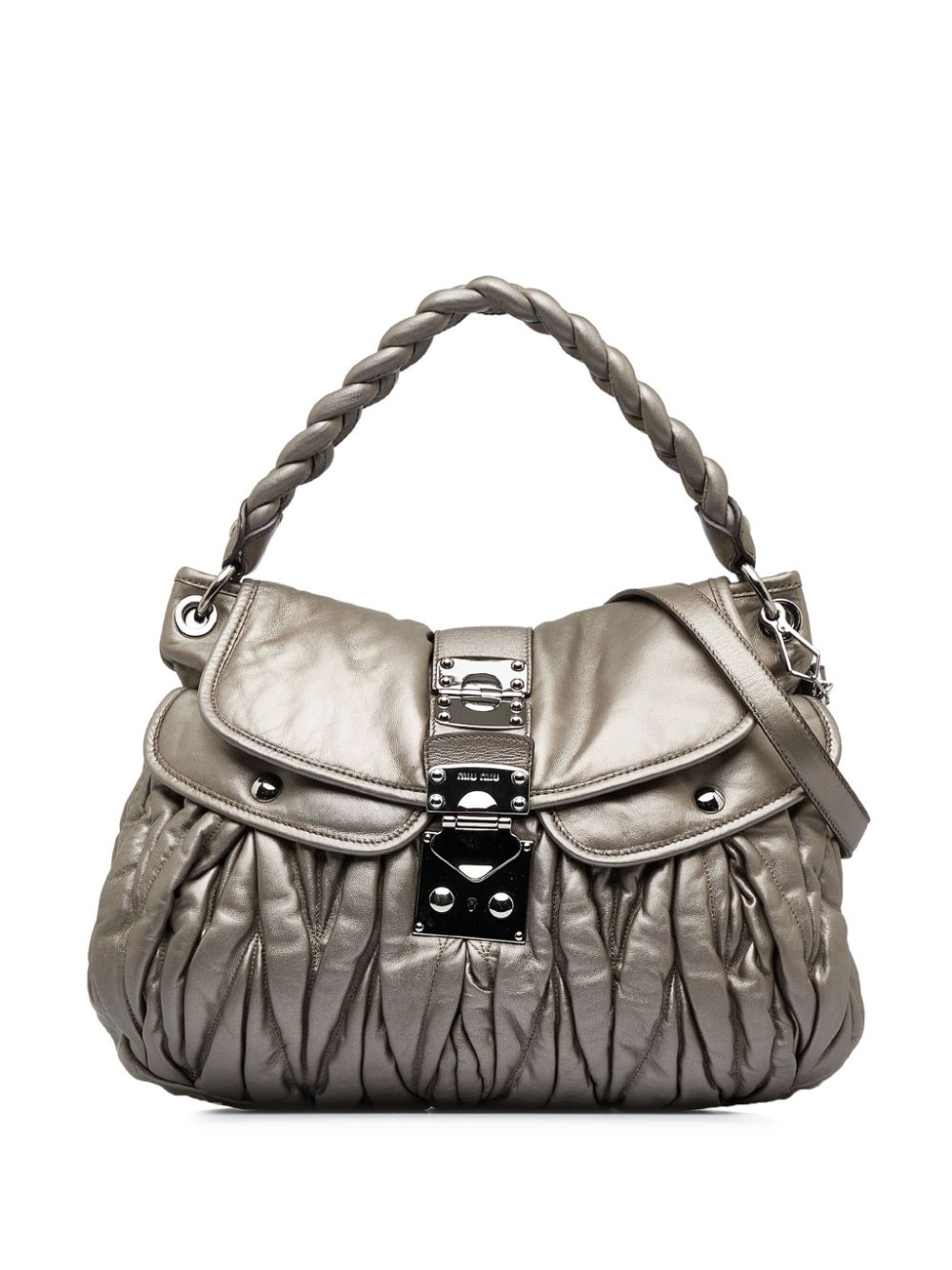 Miu Miu Matelasse Coffer Two Way Small Tote