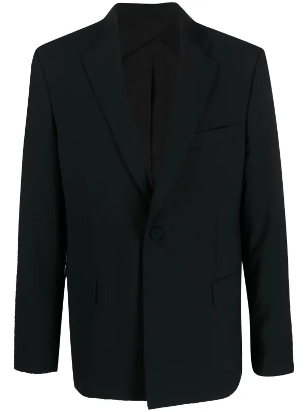 Mens single deals breasted jacket