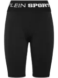 Plein Sport Push-Up cycling shorts - Black