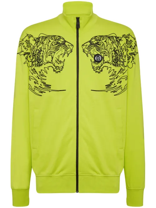 Veste en coton à logo imprimé - Plein Sport - Modalova