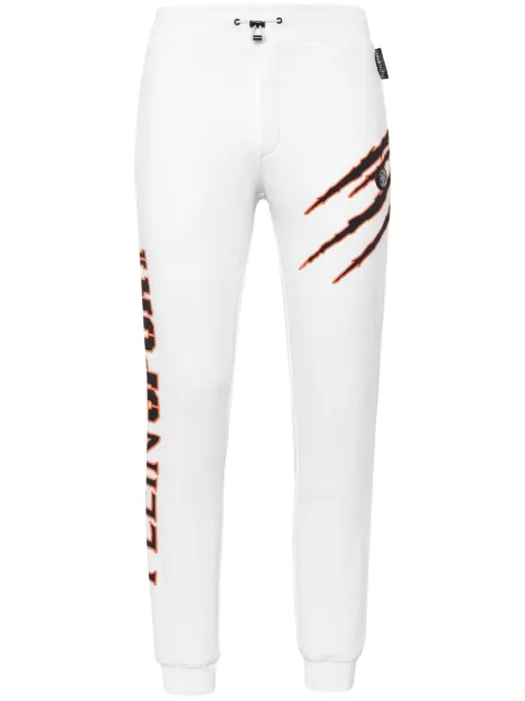 Plein Sport pants con cordones en la pretina