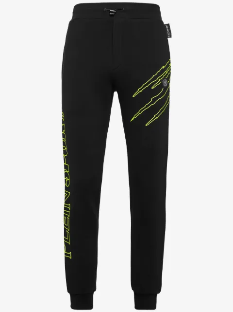 Plein Sport pants con cordones en la pretina