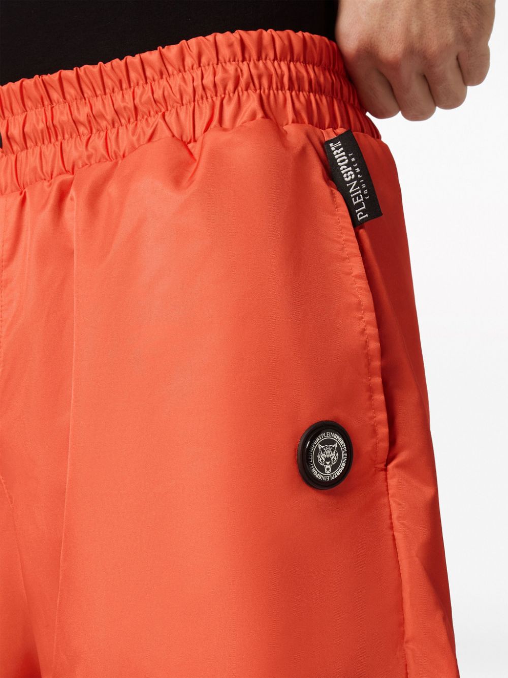 Plein Sport Trainingshorts met trekkoord Oranje