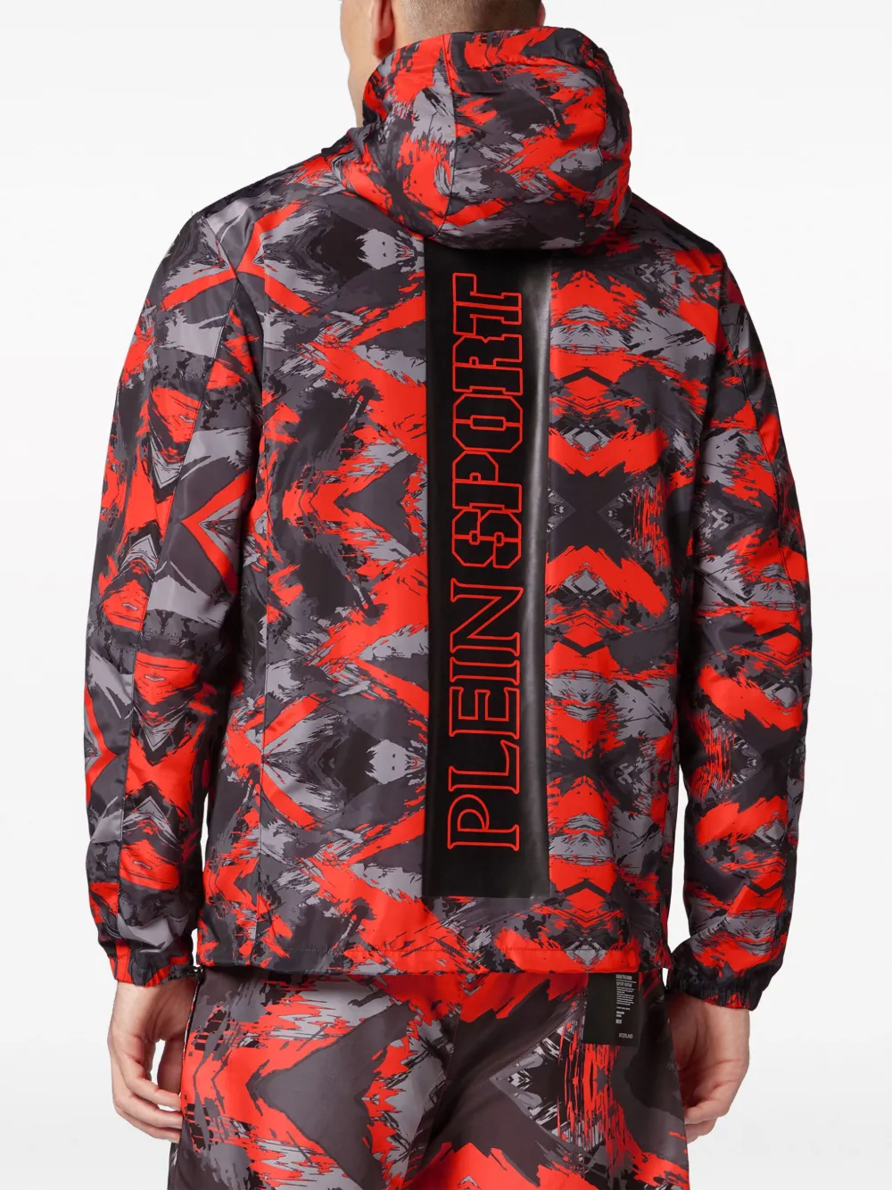 Plein Sport Jack met capuchon Rood