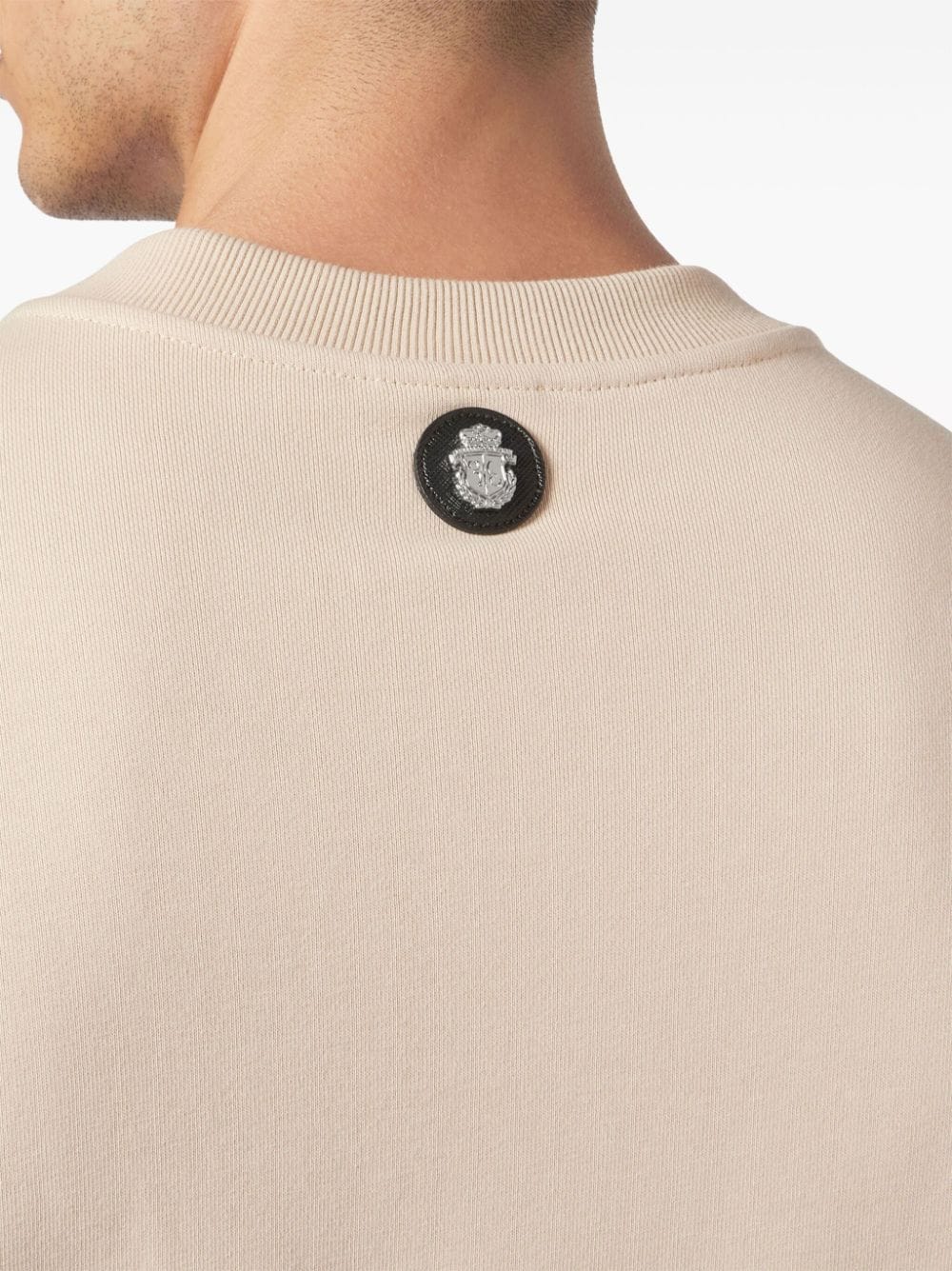 Billionaire Sweater met logoprint Beige
