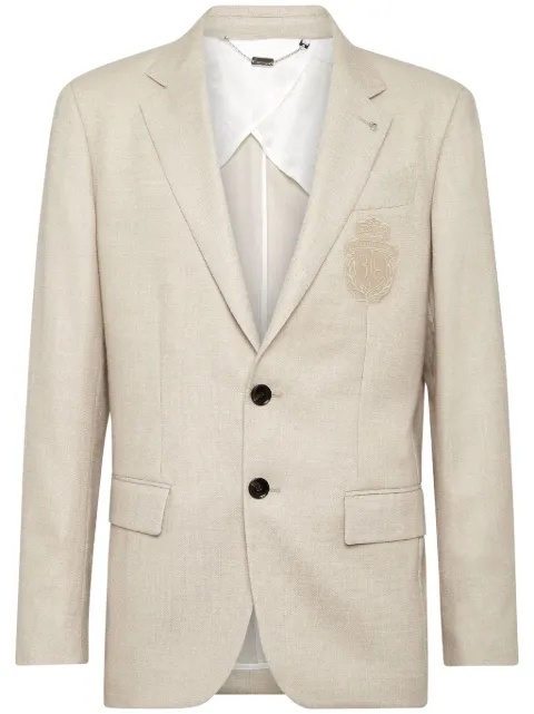 Billionaire blazer con botones y parche del logo