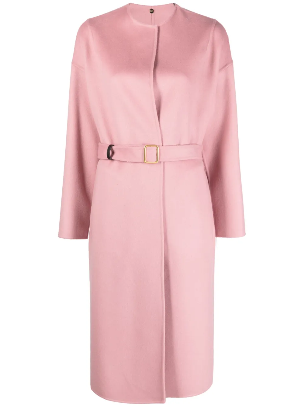 N_8 Milano Trenchcoat van wolmix Roze