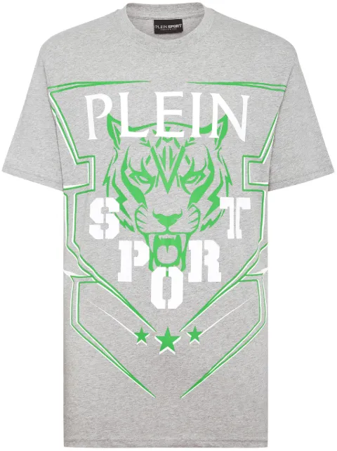 Plein Sport تيشيرت قطن بطبعة نمر