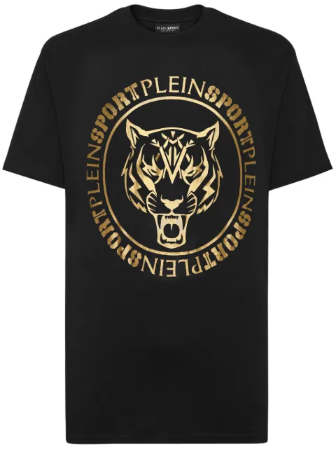 Plein Sport SS logo-print cotton T-shirt