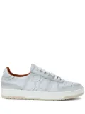 Billionaire croc-effect leather low-top sneakers - White