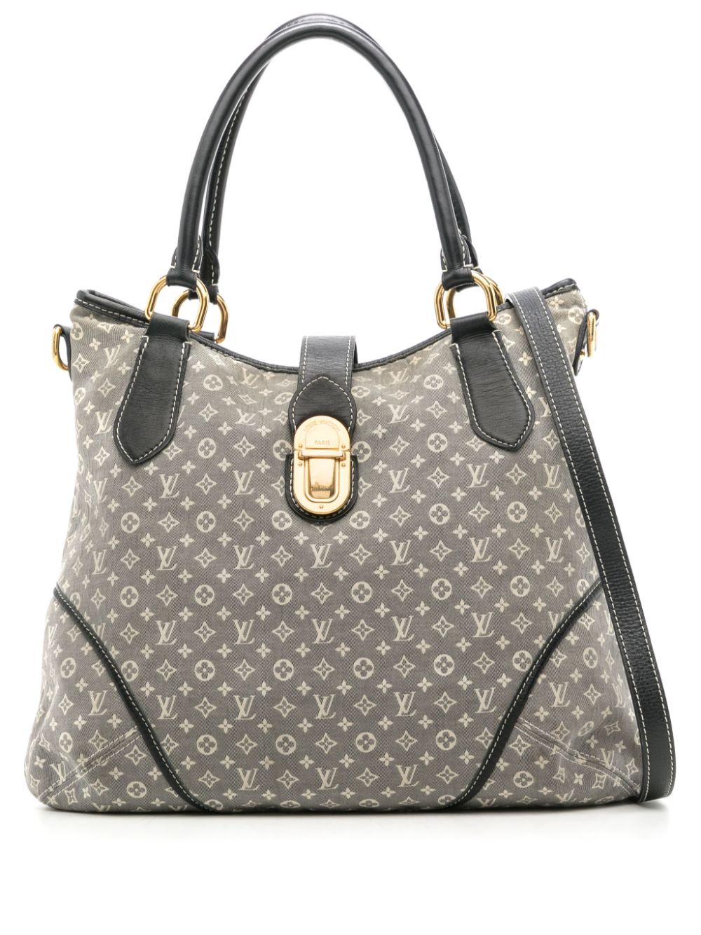 Pre-owned Louis Vuitton  Elegie Tote Bag In Grey