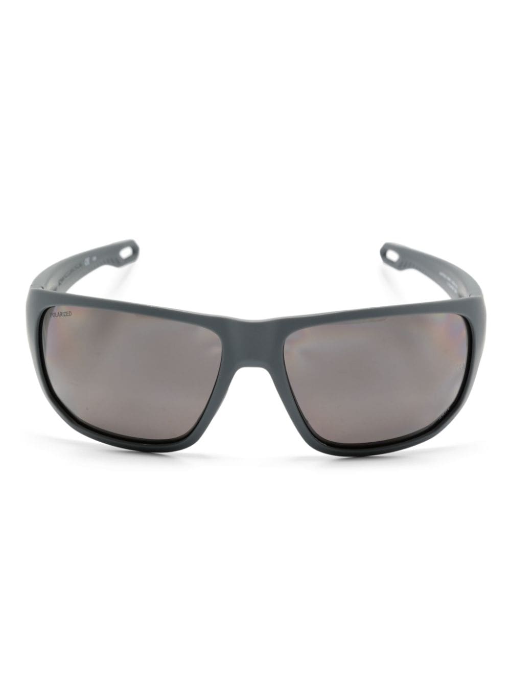 Under Armour Ua Attack 2 Rectangle-frame Sunglasses In Grey