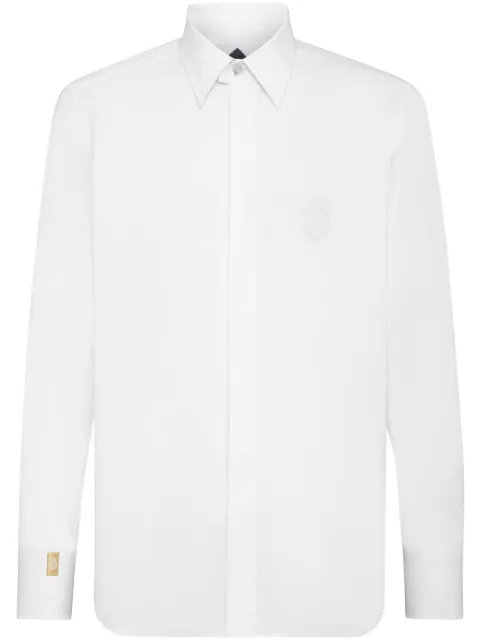 Billionaire camisa con logo bordado y botones