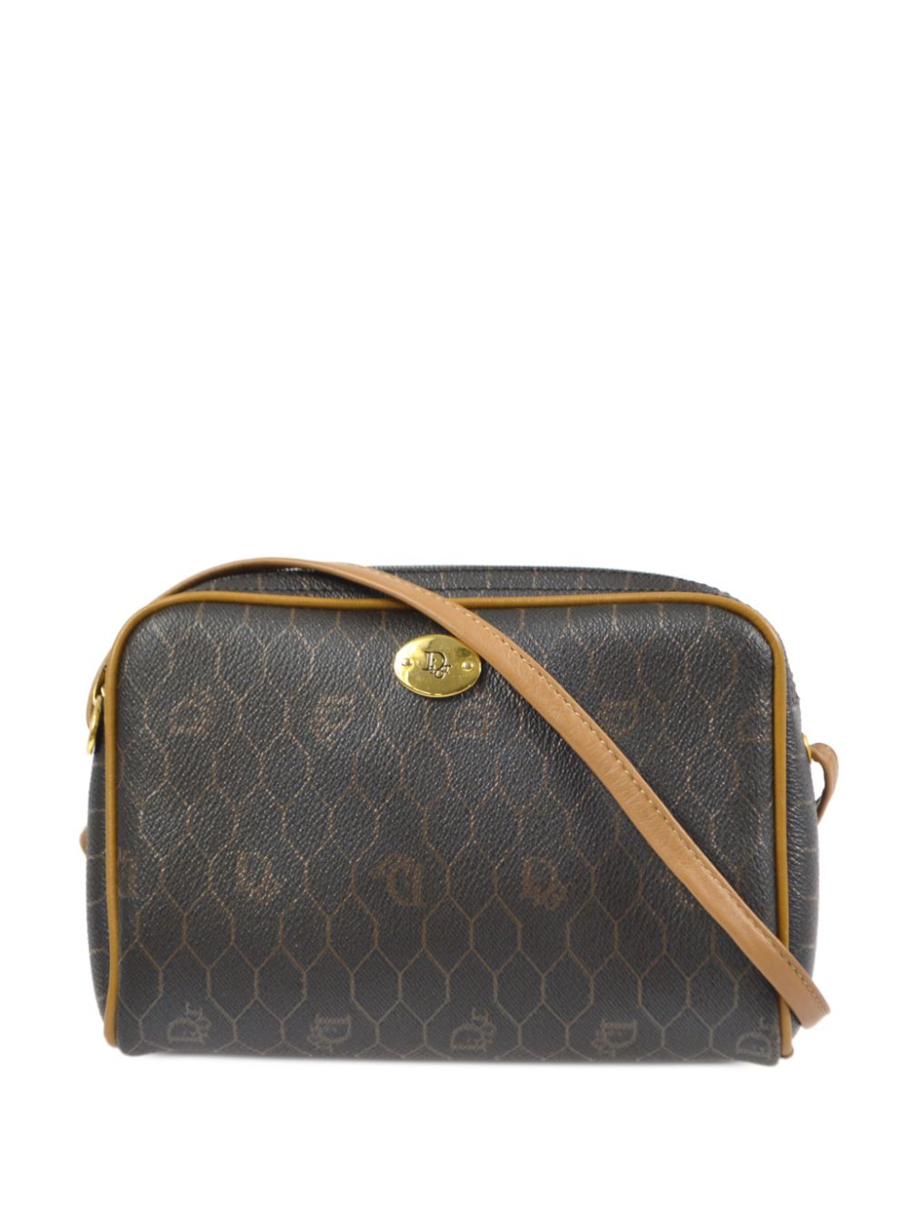 Gucci Pre-Owned 1990-2000 Monogram Zipped Shoulder Bag - Farfetch