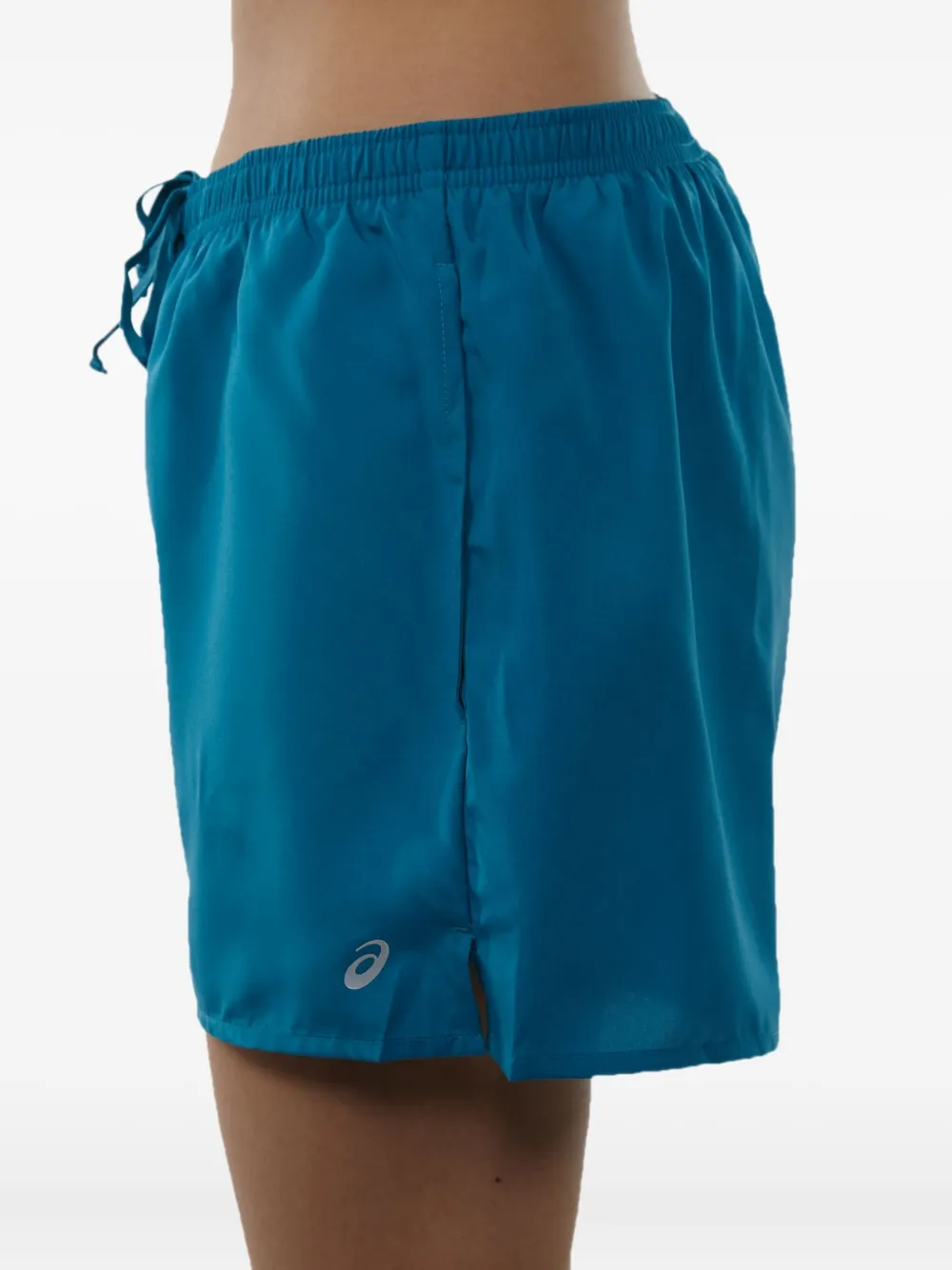 Asics Drawstring Shorts In Blue