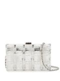 CHANEL Pre-Owned Ice Cube clutch bag - Silver