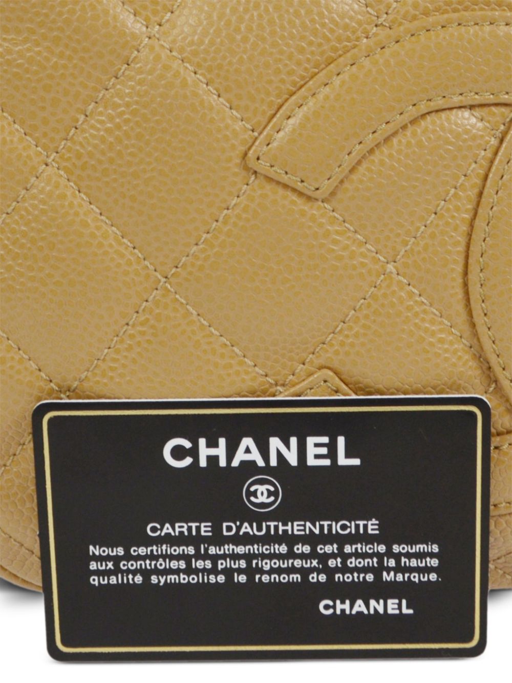 CHANEL 2005 CC diamond-quilted shoulder bag Women