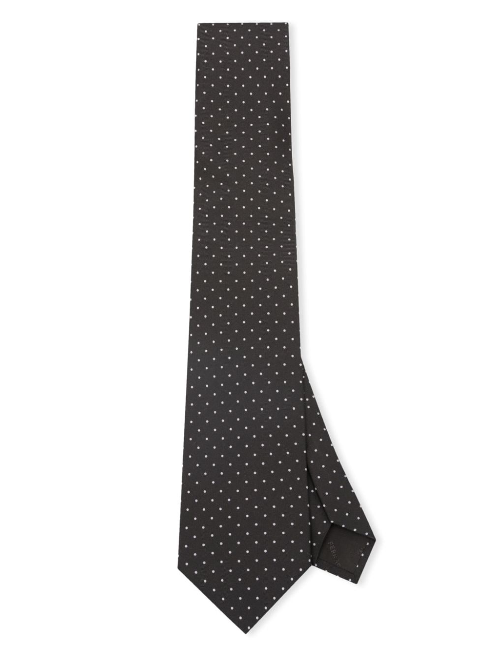 Ferragamo Zijden stropdas Zwart
