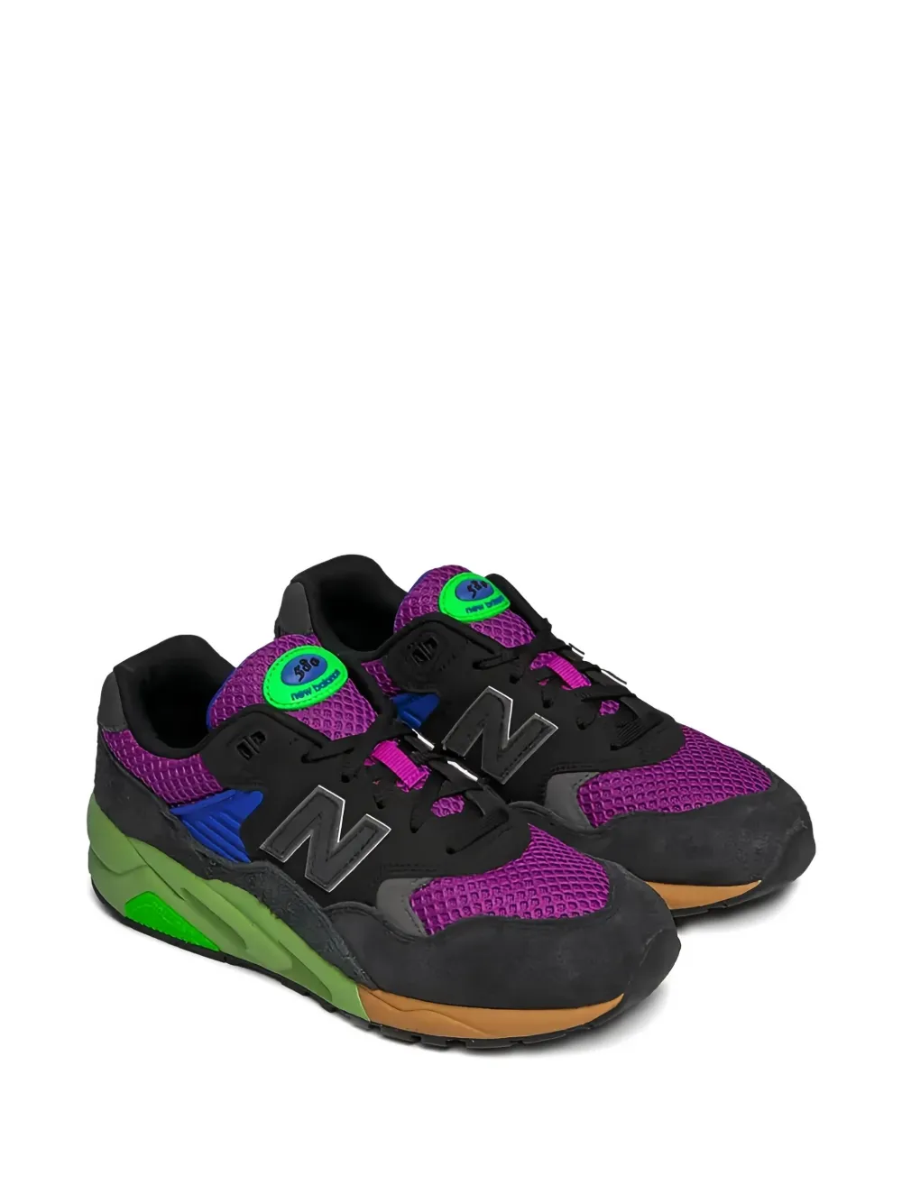New Balance 580 "Phantom/Purple Punch/Green" sneakers | Low-Tops | Image 2