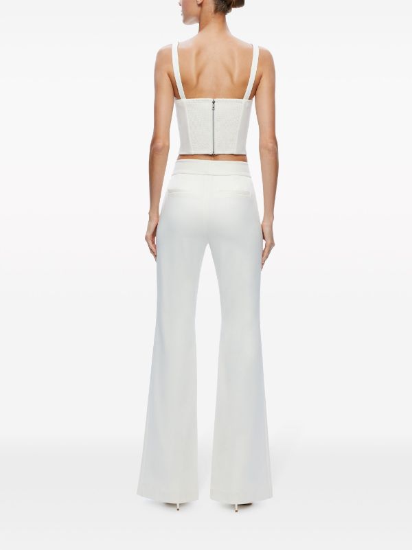 Alice + Olivia Deanna high-waisted Trousers - Farfetch