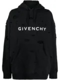 Givenchy logo-print hoodie - Black