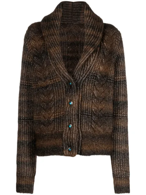 Fortela Lexi cable-knit cardigan