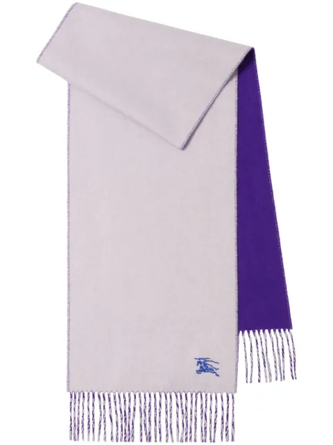 Burberry Equestrian Knight cashmere scarf Men