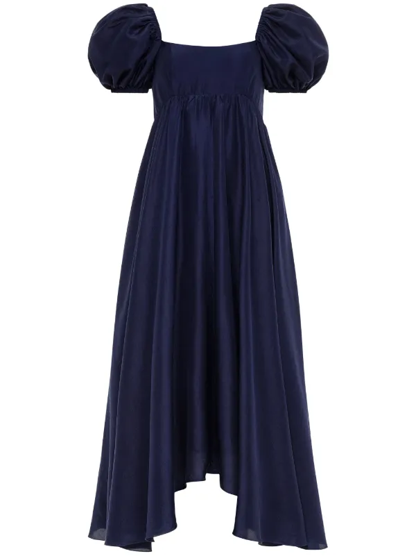 azeeza blue dress Azeeza Dany Chiffon Midi Dress