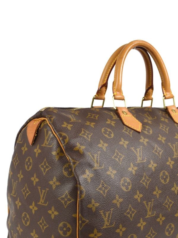 LOUIS VUITTON Handbag M41522 Speedy 40 Monogram canvas/Leather Brown u –