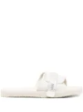 Suicoke Padri logo-patch slides - Neutrals