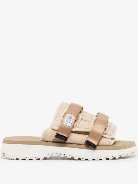 Suicoke sandales Moto-Shellab à patch logo
