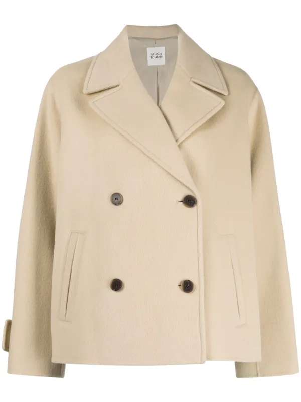 STUDIO TOMBOY double-breasted Wool Coat - Farfetch