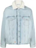 ERL x Levi's Sherpa Trucker denim jacket - Blue