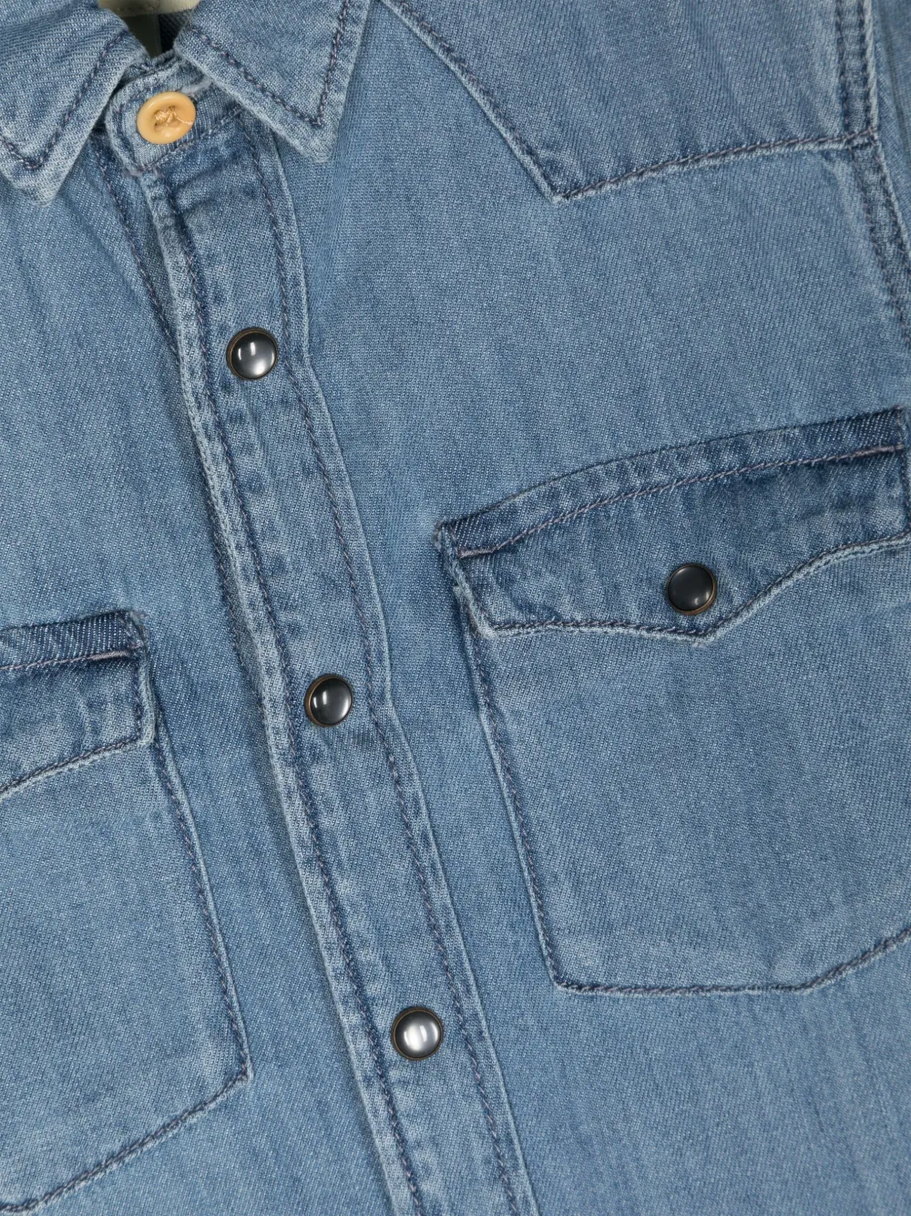 Bellerose Spijkershirt met zakken Blauw