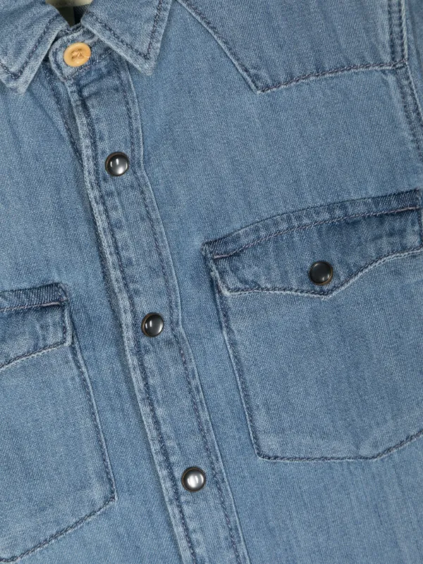 Bellerose Peio Denim Shirt Blue FARFETCH LB